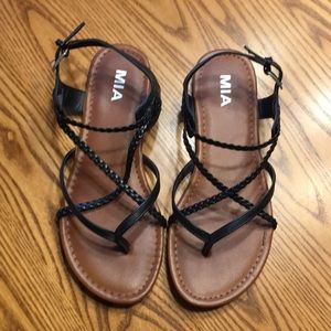 Mia size 9 gladiator sandals